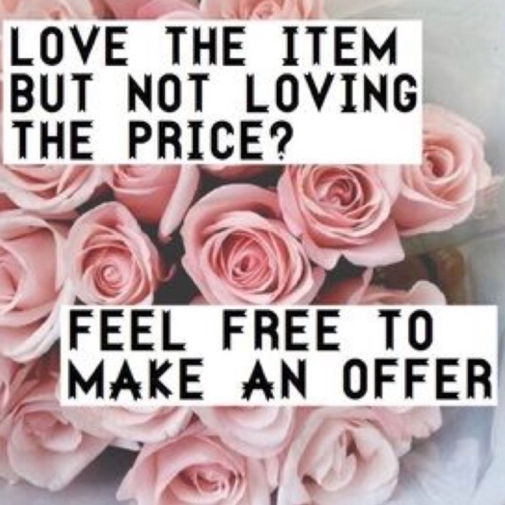 Reasonable offers always welcome !!